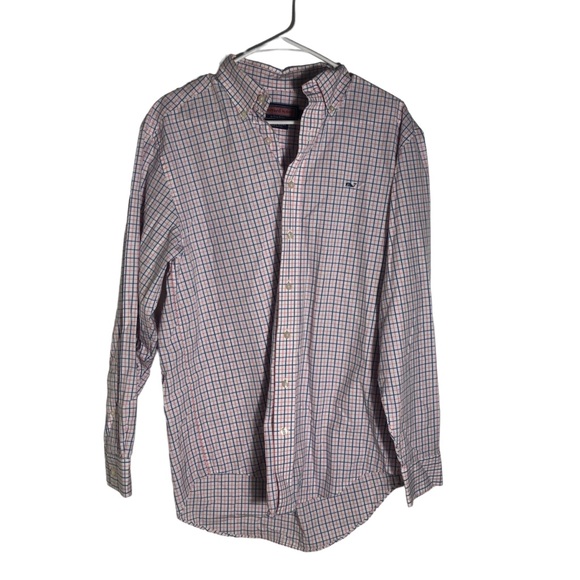 Vineyard scones long sleeve button down Whale Shirt. Sz Small - Picture 1 of 5